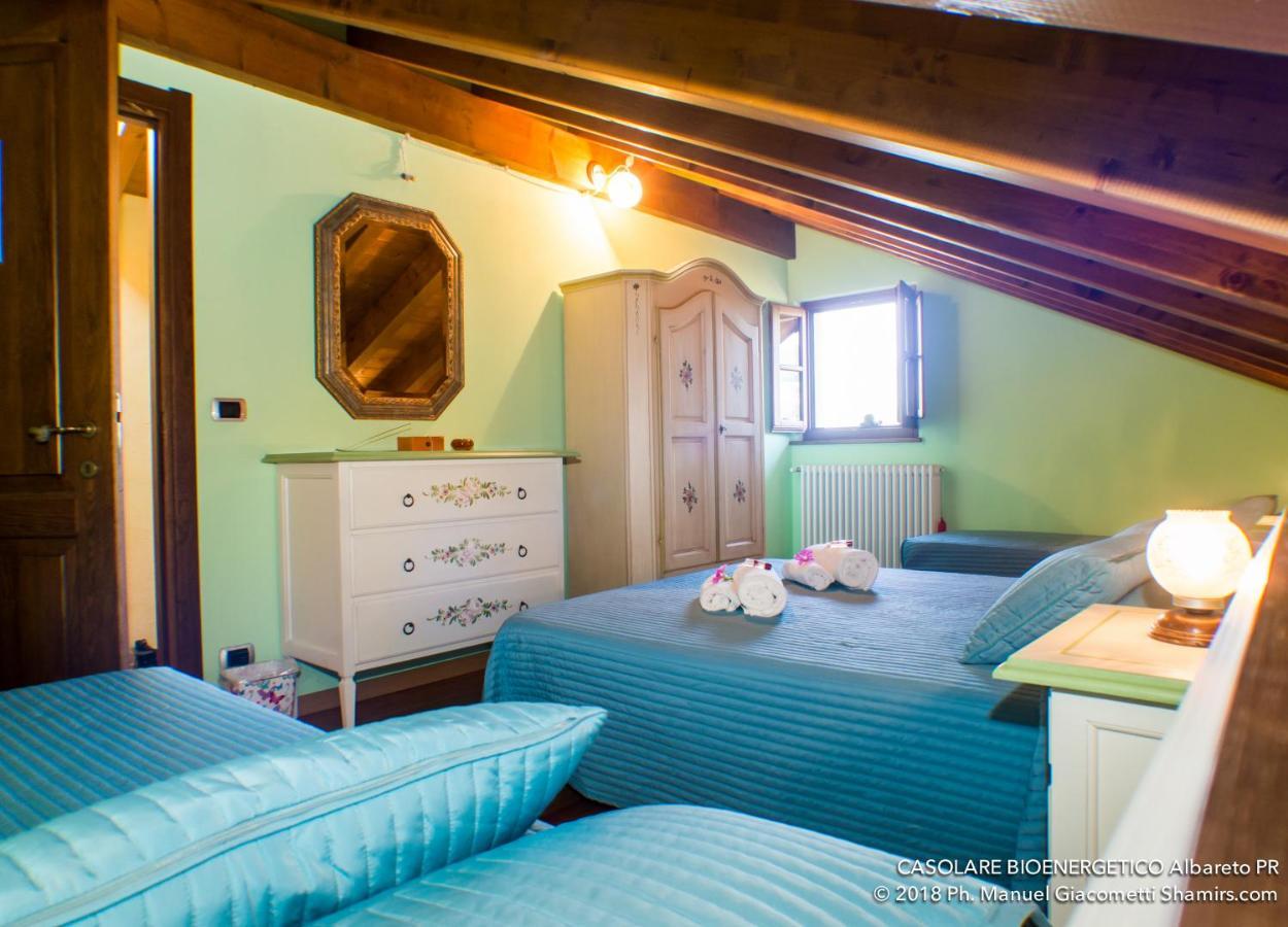 Bed and Breakfast Il Casolare Bioenergetico Albareto  Екстер'єр фото